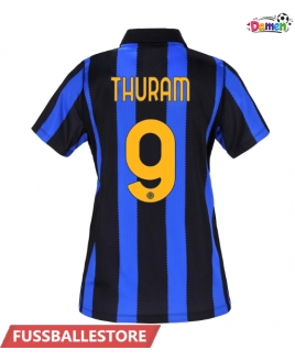 Günstige Inter Milan Marcus Thuram #9 Heimtrikot Damen 2026-27 Kurzarm
